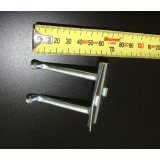 50mm 6mm Double Straight Hook